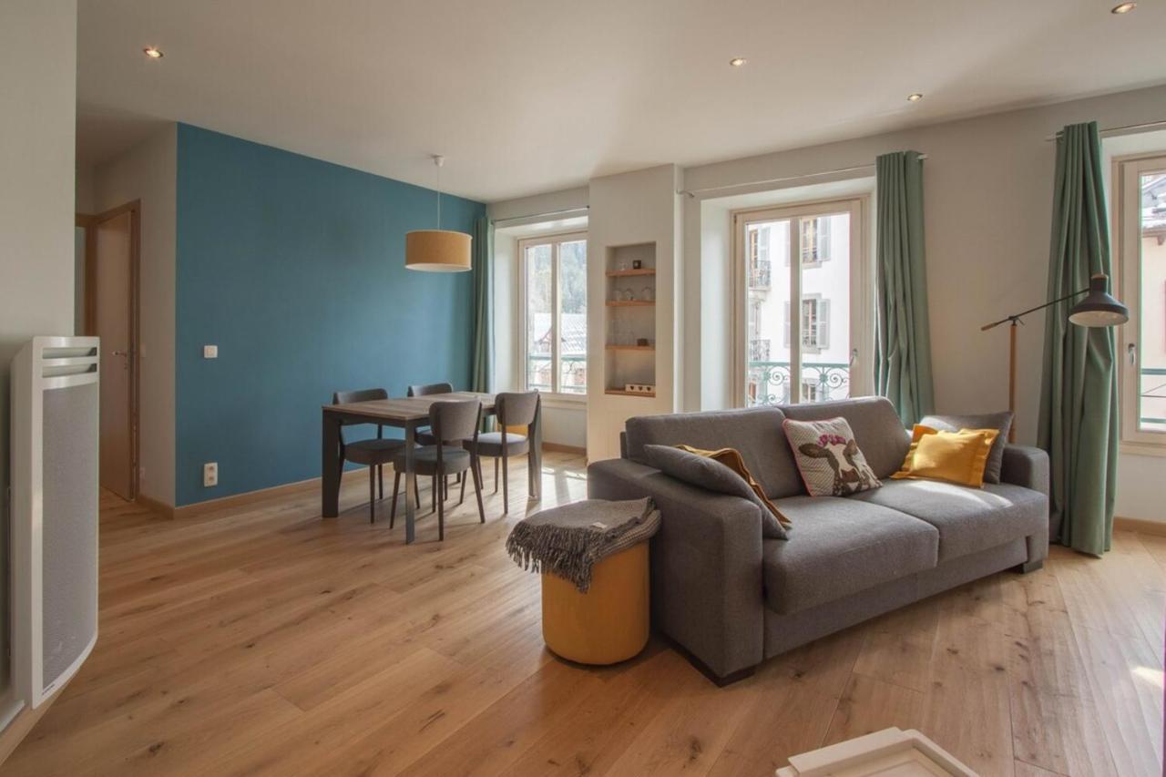 Les Aiguilles- Town Centre Luxury 2 Bedroom Apartment Chamonix Exteriör bild